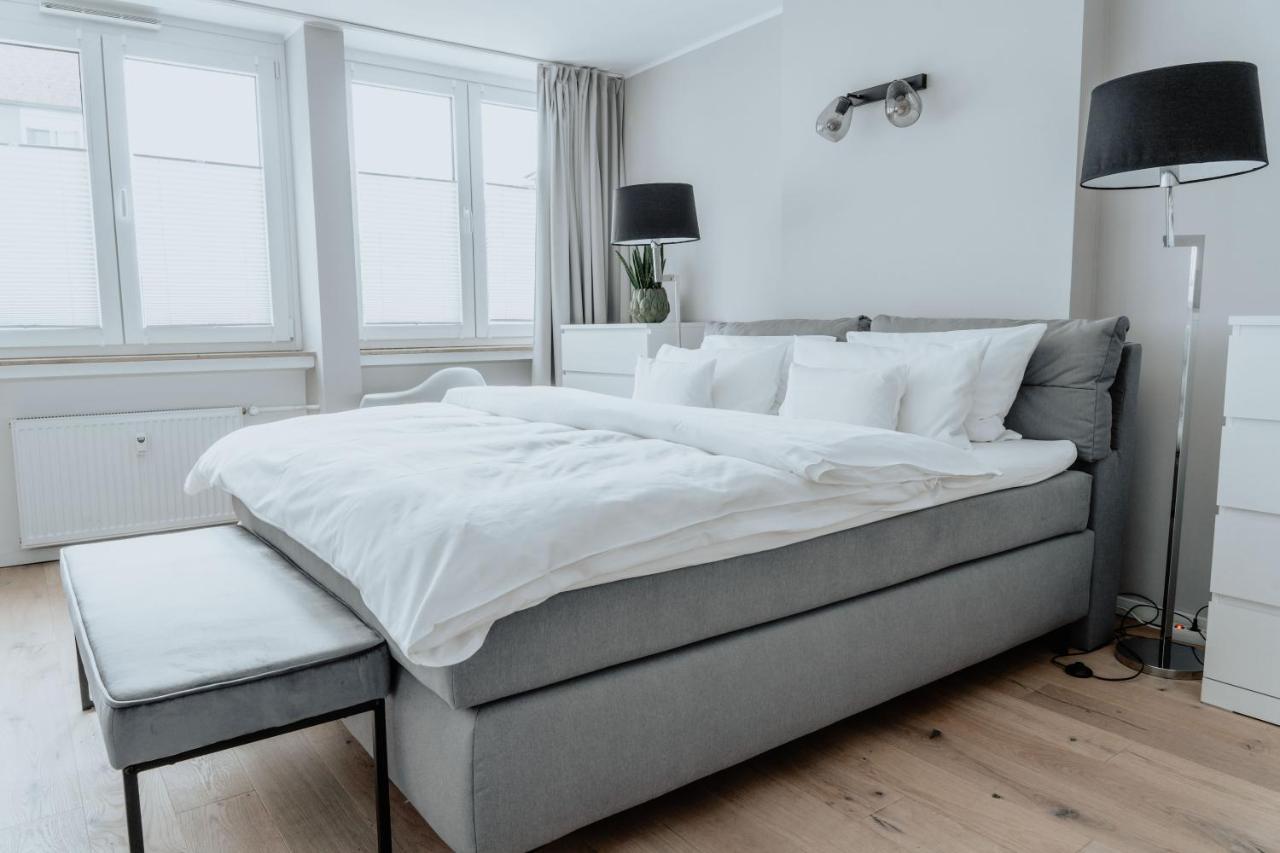 2-Zimmer City Apartment 57M² Mit King Size Bett Und Kueche Мюнстер Экстерьер фото