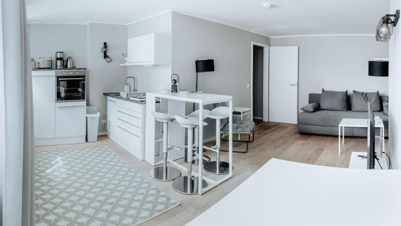 2-Zimmer City Apartment 57M² Mit King Size Bett Und Kueche Мюнстер Экстерьер фото